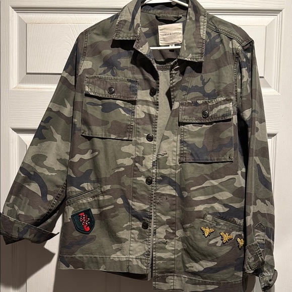 Gucci (custom made) Camouflage surplus jacket with patches medium camo t… - Picture 5 of 6